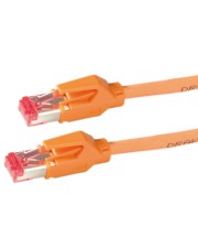 Draka Comteq 10m Orange Netzwerkkabel CAT 6 SFTP 10 m low-smoke zero-halogen (21.05.2105)
