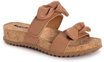Women's Posie Sandal by MUK LUKS in Tan Nappa (Size 9 M)
