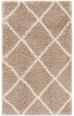 SAFAVIEH Hudson Shag Estella Diamond Trellis 2-inch Thick Rug
