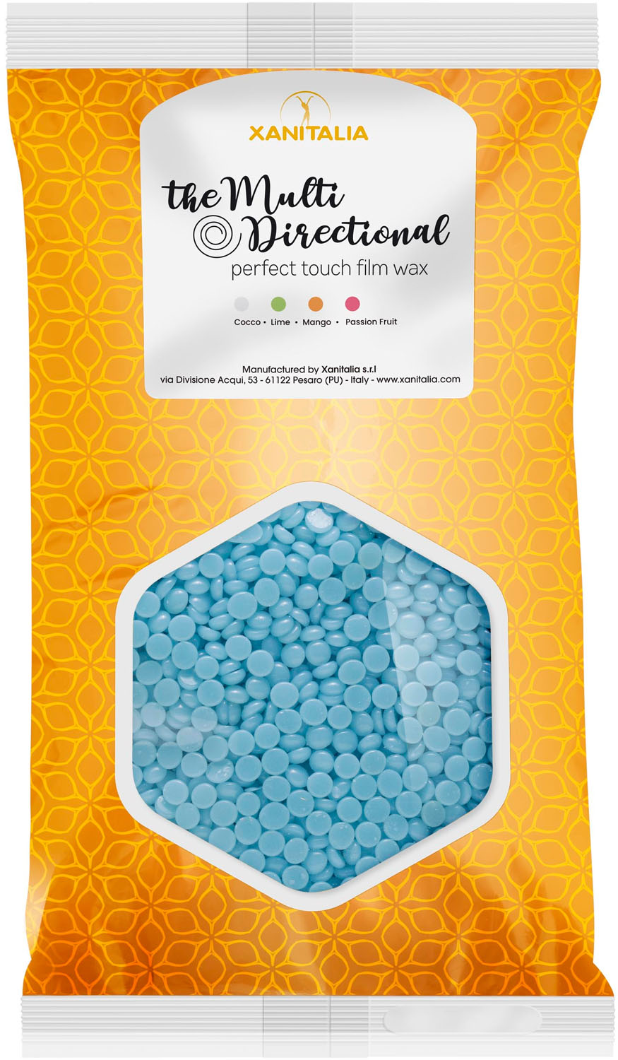 XanitaliaPro The Multi Directional Perfect Touch Film Wax Caribbean Light Blue 1000 g XP-930.691
