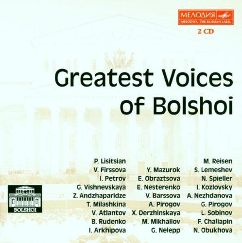 Various - Greatest Voices Of Bolschoi - Preis vom 11.10.2026 15:43:13 h