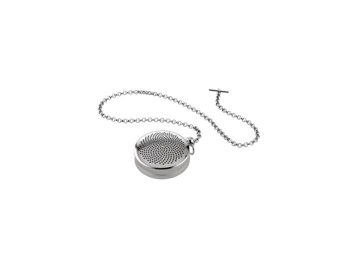 Alessi - Boule à thé - Métal - Acier inoxydable - Designer Titus Wybenga
