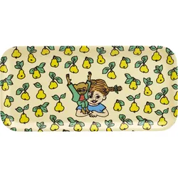 Muurla Serviertablett 13 x 27 cm Pippi Langstrumpf Früchte