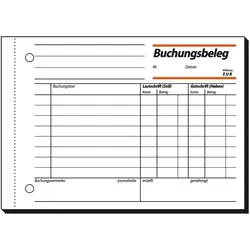 Sigel, Formular, Buchungsbeleg