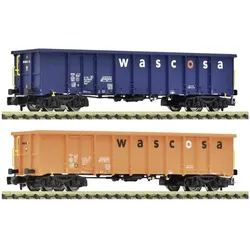 Fleischmann 6660140 N 2-tlg. Set: Offene Güterwagen, Wascosa (Spur N)