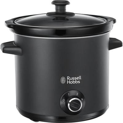 RUSSELL HOBBS Schongarer "Chalkboard 24180-56", schwarz, H:22,9cm Ø:22,9cm, Elektropfannen, mit Tafeloberfläche, 3,5 l Füllmenge