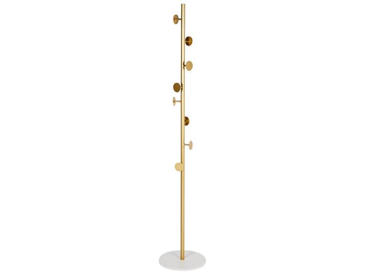 KLEIDERSTÄNDER Metall gold/weiß 170 cm Notus