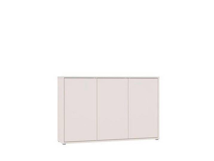 Carryhome Sideboard, Sand, Kunststoff, 4 Fächer, 154.2x99.1x34.9 cm, Wohnzimmer, Kommoden & Sideboards, Sideboards