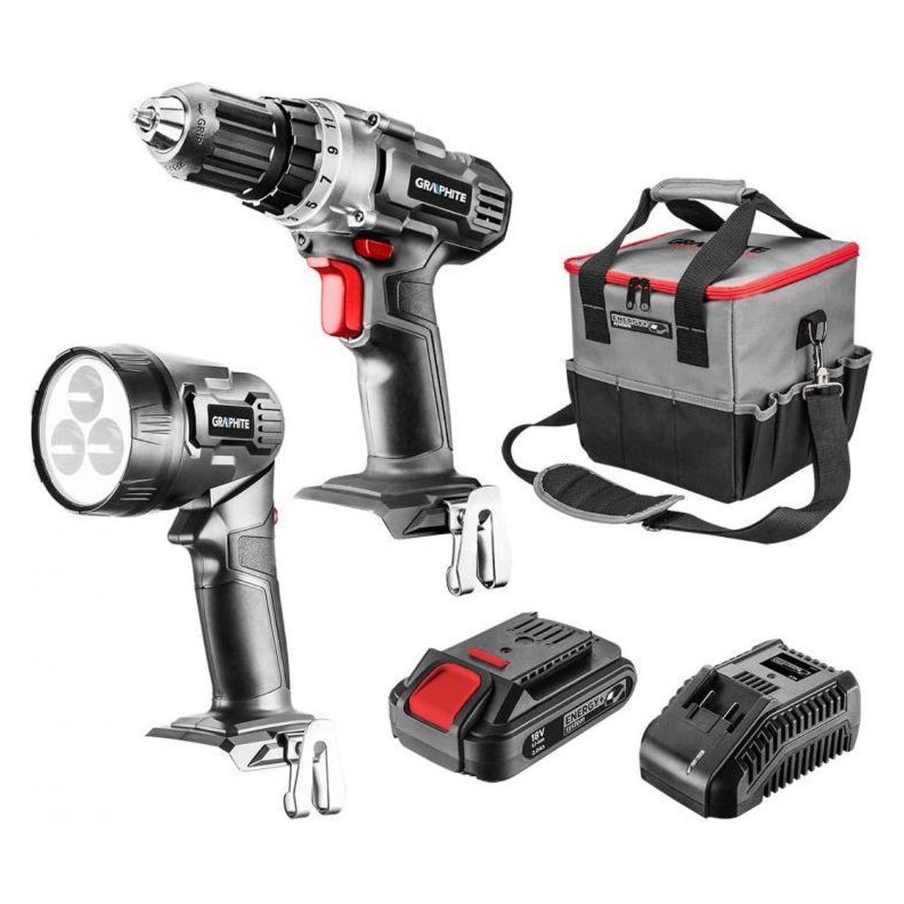 Graphite 5-Piece Power Tool Set (58G016) (Bohrschrauber) (58G016)