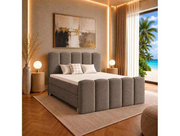 Best for Home Boxspringbett Boxbett VALENTINO, Wolkenbett, Bequem