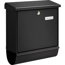 Burg Wächter COMFORT-Set 91300 S Briefkasten Stahlblech Schwarz