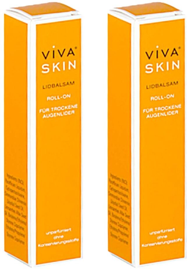 VIVA SKIN Lidbalsam Roll On 2x15ml