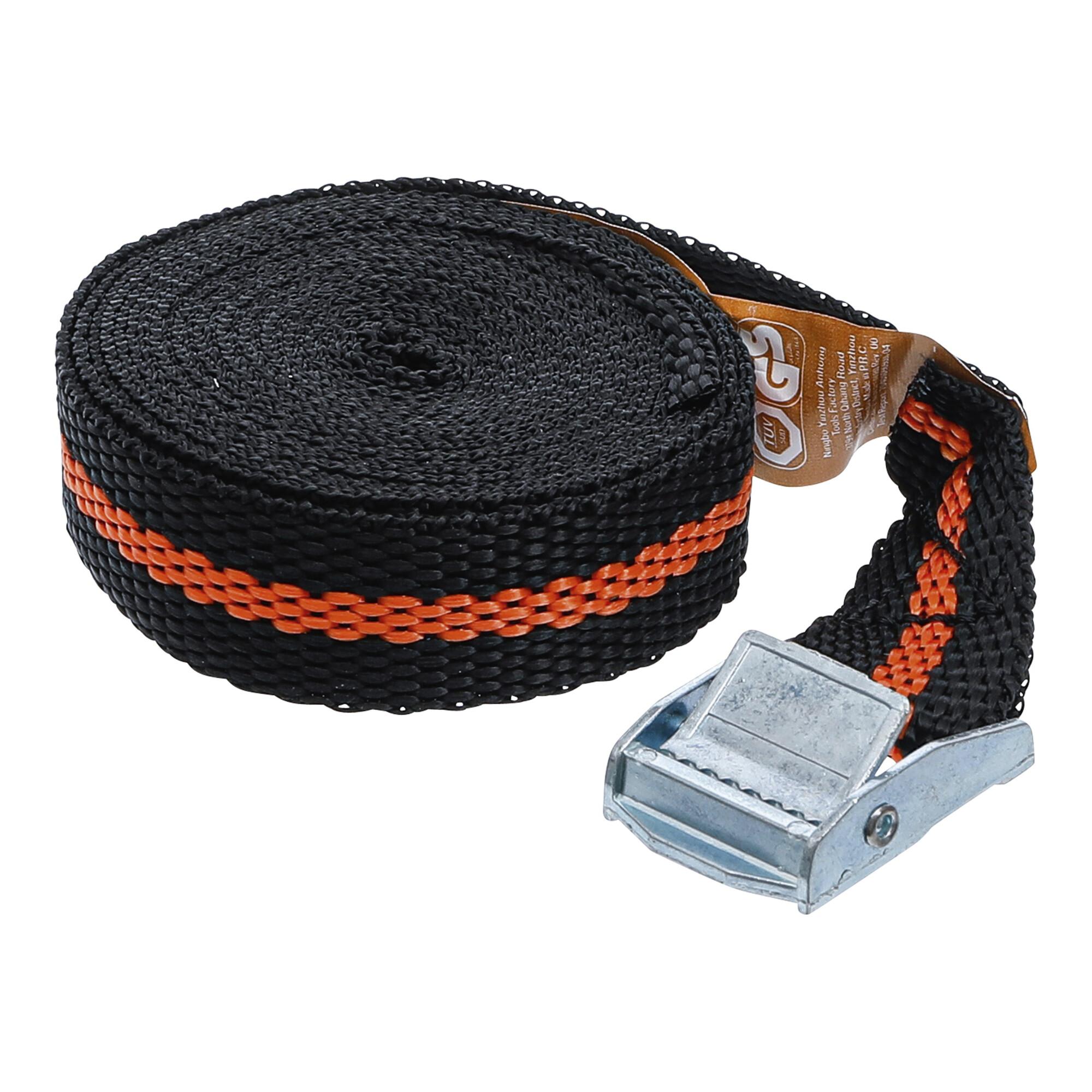 BGS Do it yourself Spannband mit Schnellverschluss 3,5 m x 25 mm (3597)