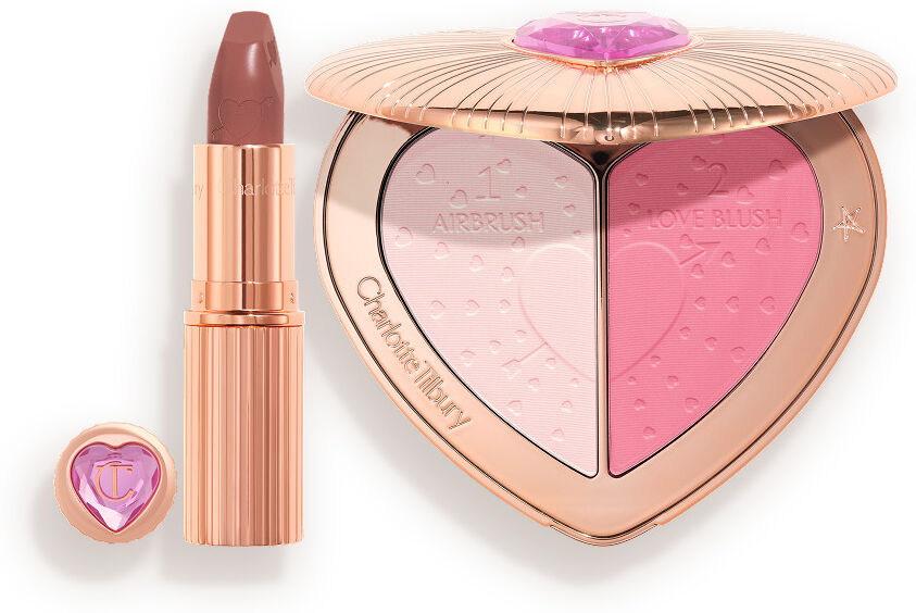 Pillow Talk Beauty Soulmates Kit - Lip & Cheek Kit Charlotte Tilbury 9258 Pillow Talk Beauty Soulmates Kit Size: