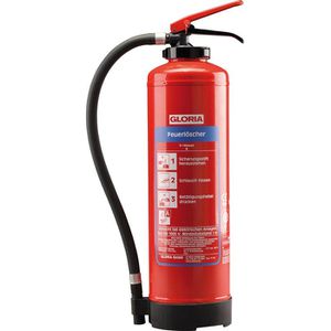 Gloria Feuerlöscher WH 9 Easy, 9 Liter, Wasserlöscher, 43A, fluorfrei