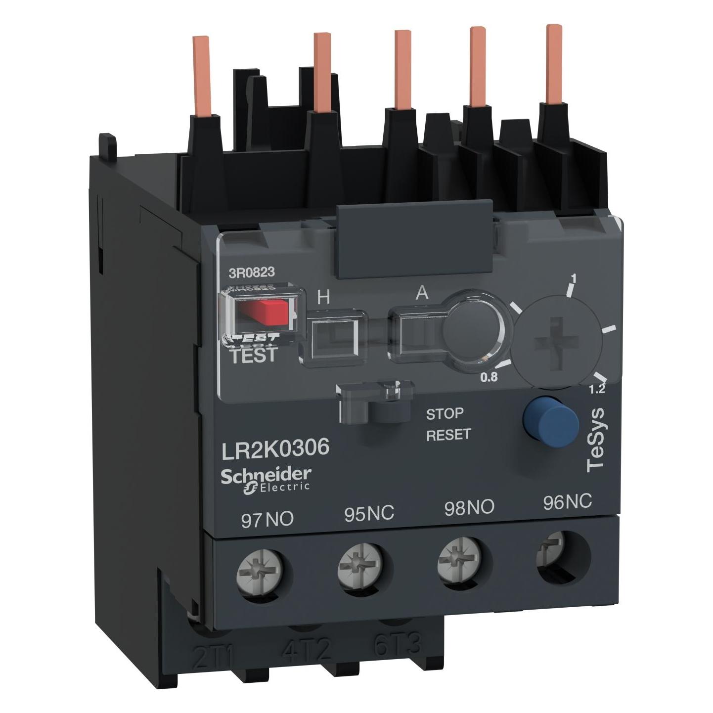 Schneider Electric Überlastrelais 1,2A (LR2K0306)