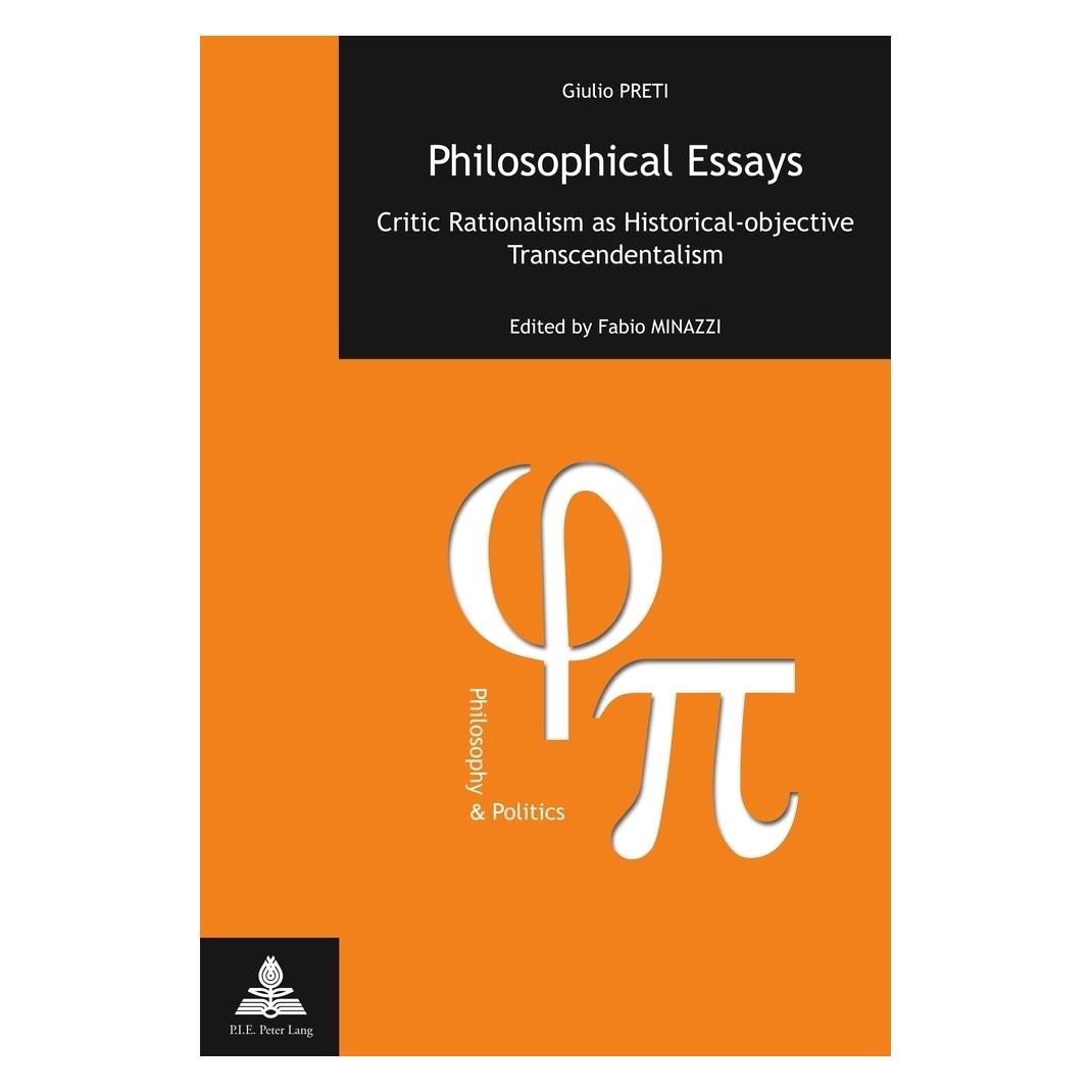 Peter Lang Philosophical Essays (Englisch, Softcover, Fabio Minazzi) (56028639)