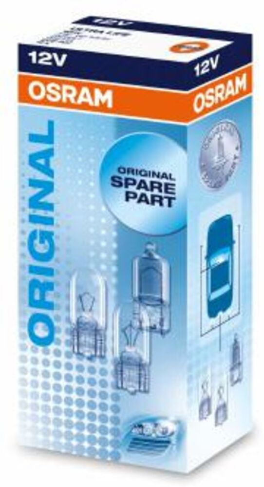 Ams-Osram Lampada secondaria OSRAM W5W Ultra Life 12V, 5W, 10 Pezzo