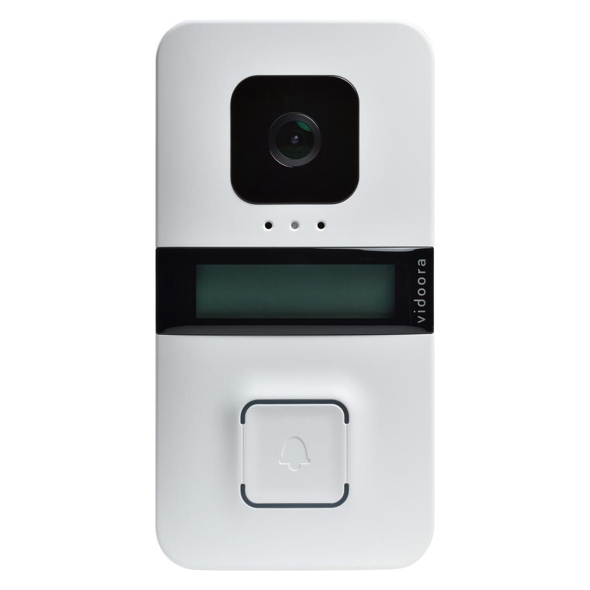 Grothe vidoora VD 720-W ws WLAN Türstation weiss anthrazit (Kabellos, WLAN) (75401)