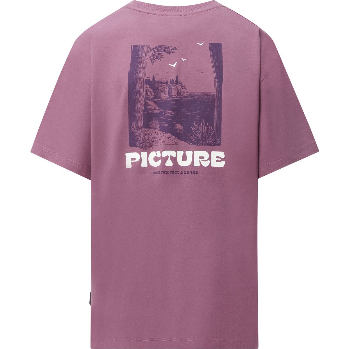 Picture Omii Tee nectar (A) S WTS0642AGrape NectarS