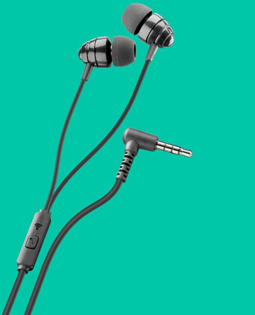 ploos Plauineark Auricolari In-Ear Cablato Con Microfono Connettore Lightning Colore Nero - Plauineark