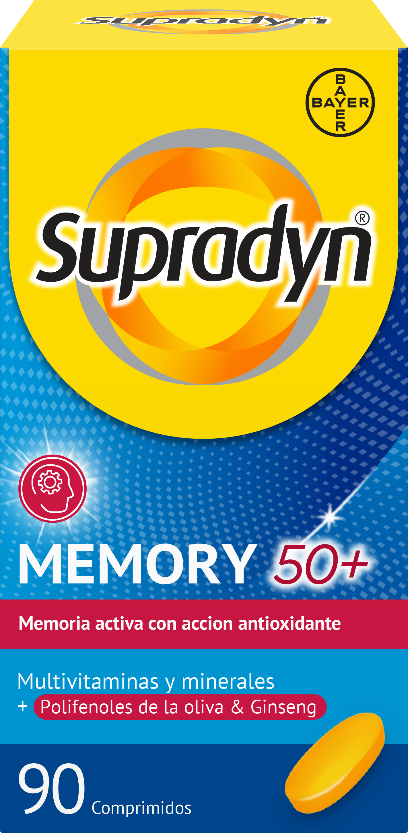 Supradyn Supradyn Memory 50+ 90 Units