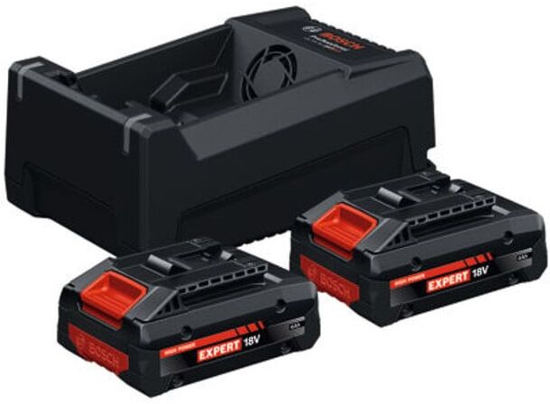 BOSCH Set de démarrage Batterie/Chargeur 2x EXBA18V-40 + GAL 12V/18V-80; C (1600A0373J)