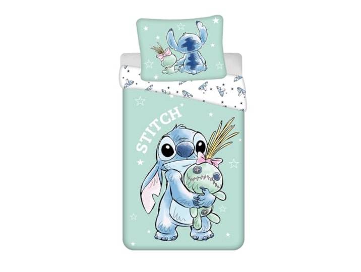 Stitch Buddies 1-Persoons Dekbedovertrek 140x200 + Kussensloop 100% Katoen