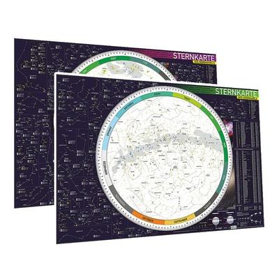 Sternkarten-Set (Nord- und Südhimmel), Sonstige von Schulze Media GmbH, Schulze Media, 978-3-86448-685-2