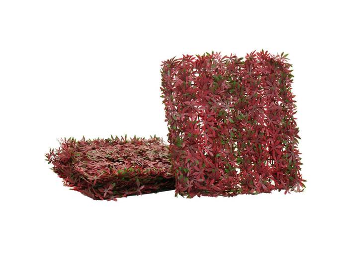 MCW Wandfliese Rot, Kunststoff, 50x5 cm, Sonnenschutz, Sichtschutz