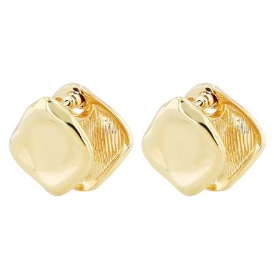 Paar Ohrstecker ADELIA´S "Ohrringe – Ohrstecker aus Edelstahl", Damen, Gr. Damen, Edelstahl, gold, Ohrringe, Ein kleines Geschenk mit großer Wirkung