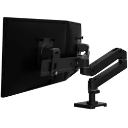 Ergotron 45-684-292 LX PRO Dual Direct Monitor Arm Tischhalterung schwarz