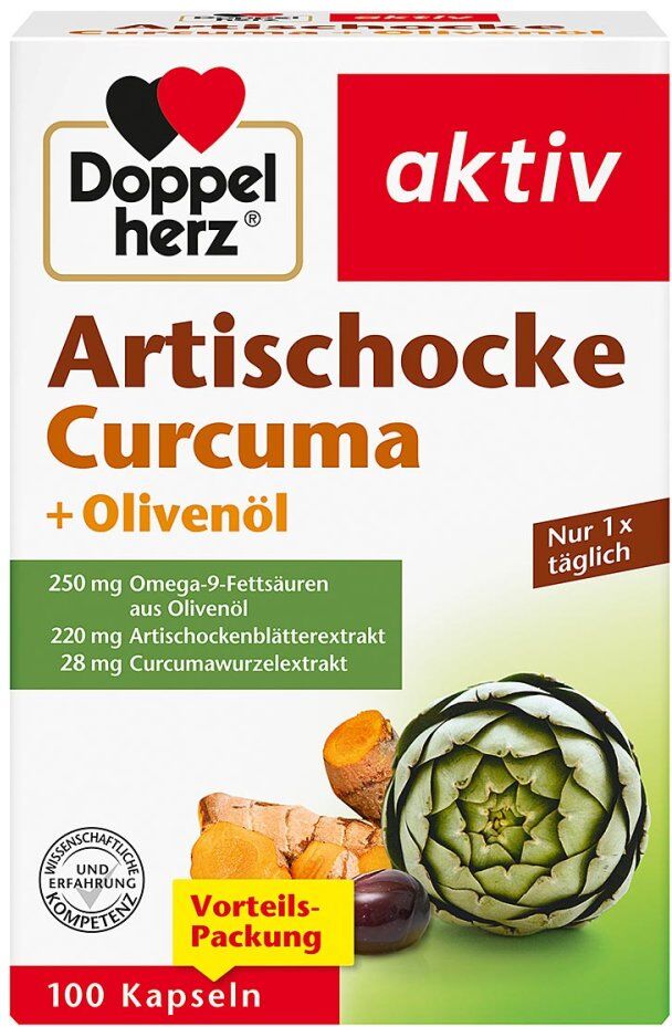 Doppelherz Artischocke Curcuma+olivenöl Kapseln