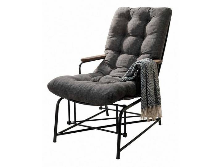 JVmoebel Relaxsessel Relaxstuhl gepolstert Metallrahmen modernes Design bequem braun, Made in Europa