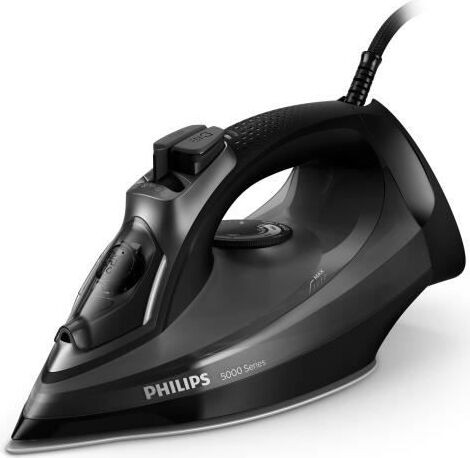 Philips DST5040/80 Stoomstrijkijzer, 2600W, 45g/min stoom, SteamGlide Plus zool, Calc Clean systeem, zwart
