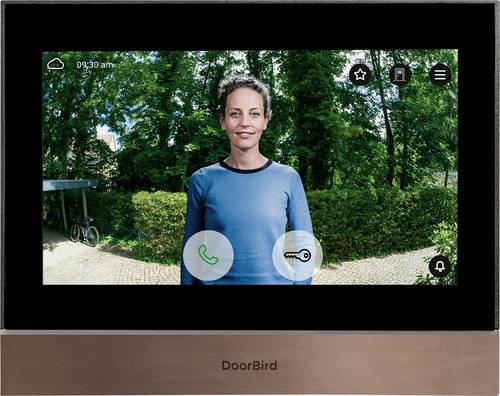 DoorBird A1104T IP-Video-Türsprechanlage WLAN, LAN Inneneinheit Bronze
