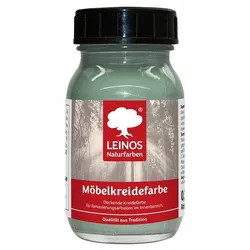 Leinos Möbelkreidefarbe 637 Minze - 0,1 l Glas