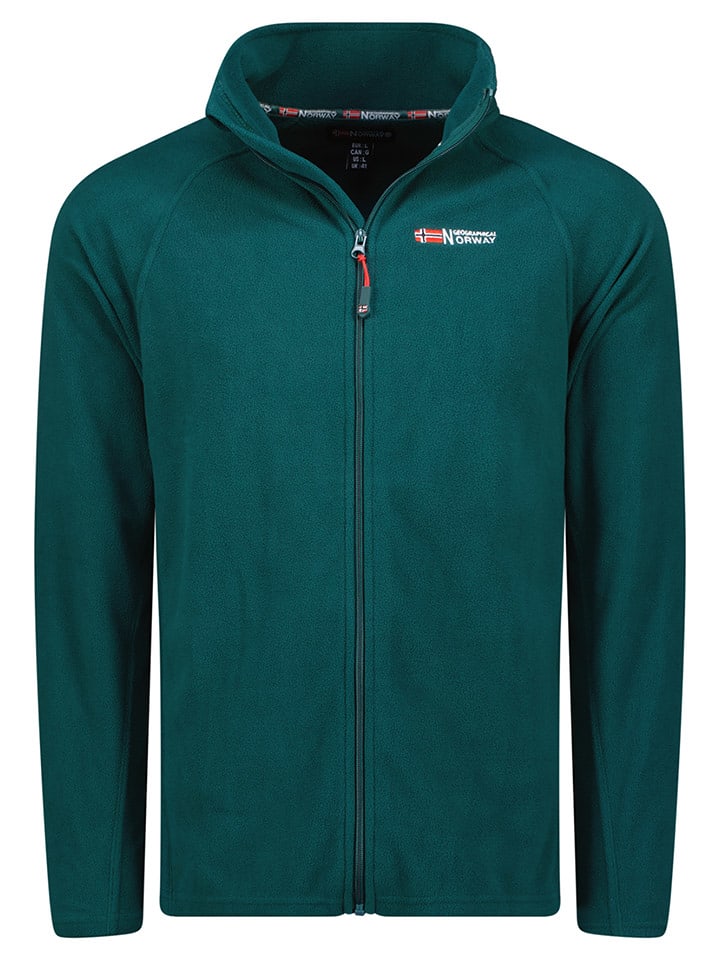Geographical Norway Fleecejacke "Tug" in Grün - S