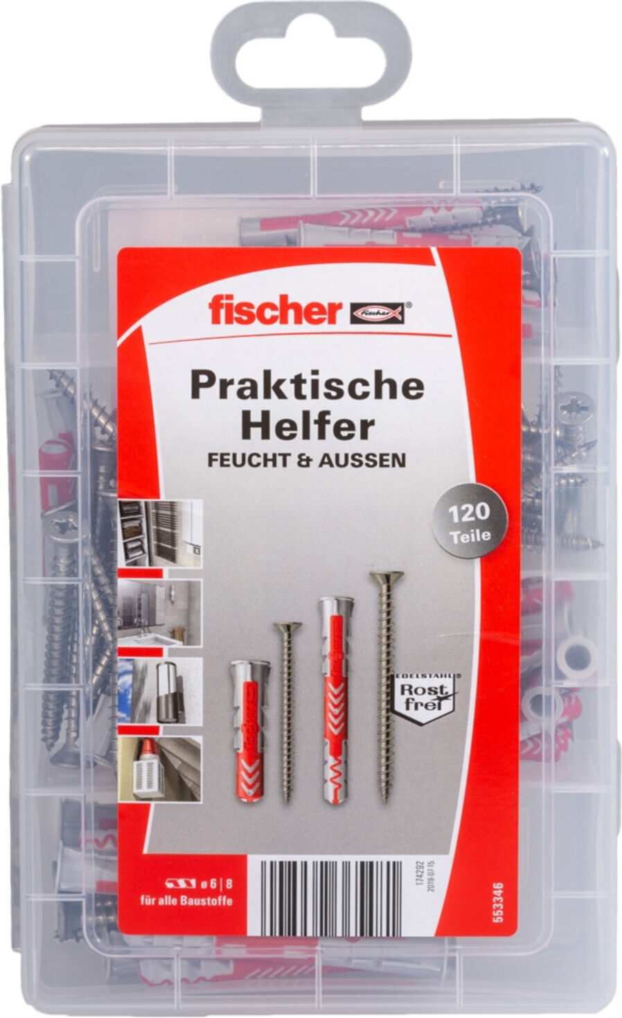 fischer Praktische Helfer Edelstahl (120) (553346)