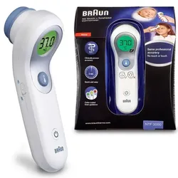 BRAUN NTF3000 no-touch & Stirnthermometer 1 St