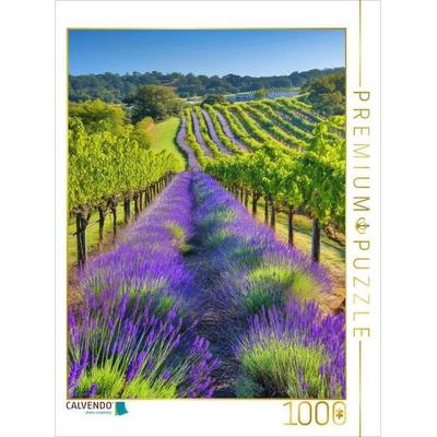 CALVENDO Puzzle Mediterranes Lebensgefühl zwischen Reben | 1000 Teile Lege-Größe 64 × 48 cm Foto-Puzzle für glückliche Stunden, von , Calvendo Puzzle
