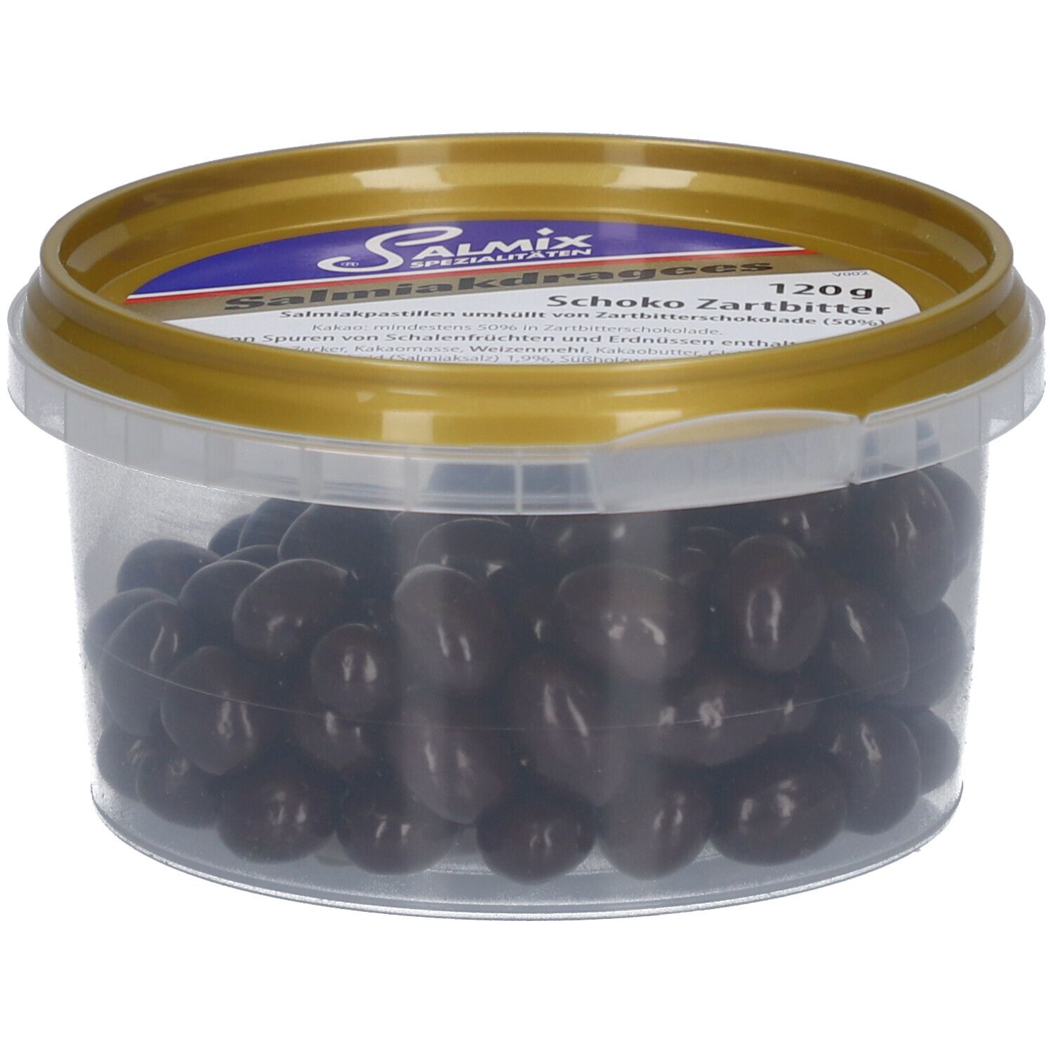 Salmix Salmiakdragees Schoko 120 g Dragees