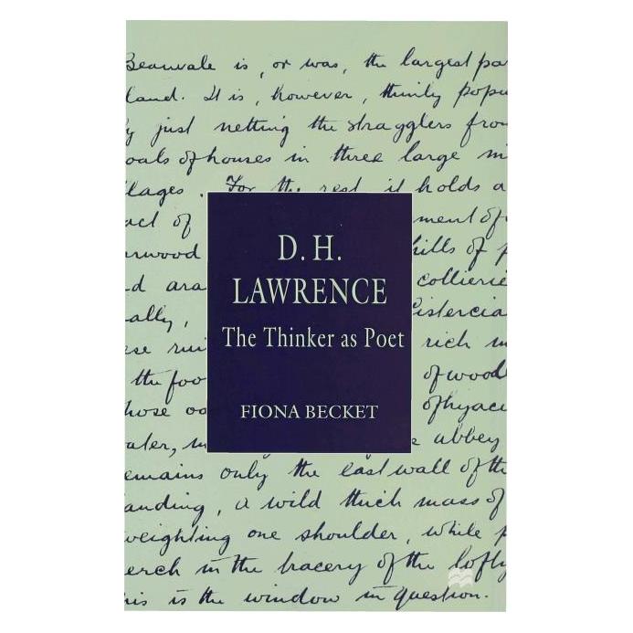 Palgrave Macmillan Uk Becket:D.H. Lawrence: The Thinker as Po (Englisch, Hardcover, F. Becket) (63049612)