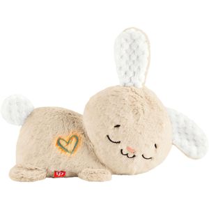 Fisher-Price Kuscheltier Schlummer Häschen HXG97, Hase, mit Musik & Licht, ab 0 Jahre, 25 cm