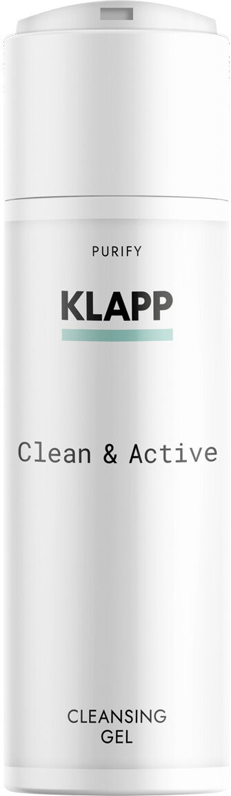 200ml KLAPP CLEAN & ACTIVE Cleansing Gel