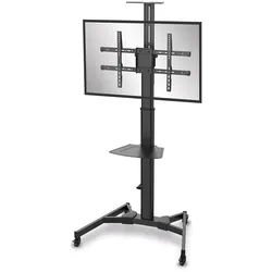PureMounts TV Standfuß mobil - Single Display bis 70 Zoll
