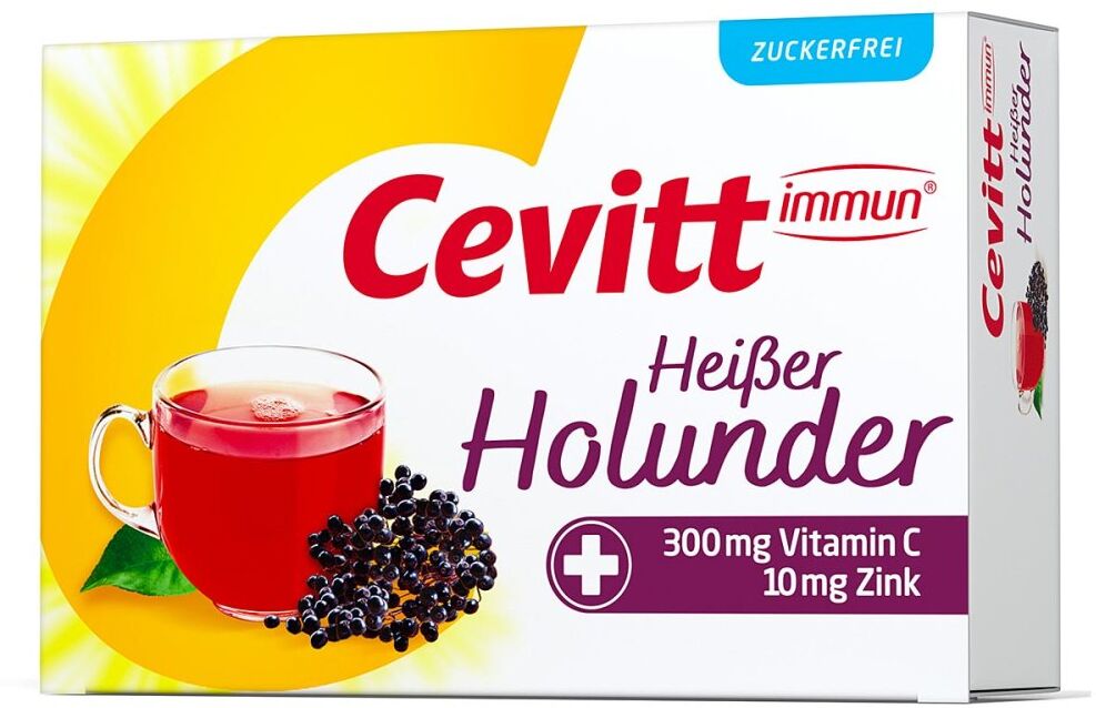 Cevitt immun Heisser Holunder Zuckerfrei Granulat