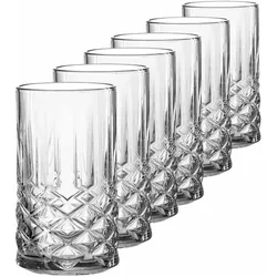 LONGDRINKGLÄSER-SET Capri transparent 360 ml 6-tlg.