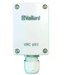 VAILLANT Außenfühler VRC 693 Wandaufbaufühler, untere Kabeleinführung