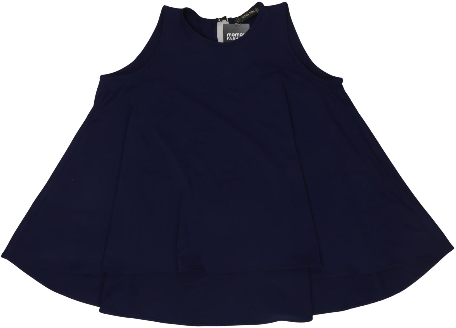 Plein SUD Damen Top, Marineblau, Gr. EU 34, Viskose / Elasthan / Synthetik - Second Hand